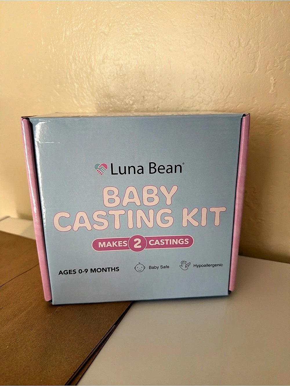 Luna Bean Baby Casting Kit Blue & Pink Like New
